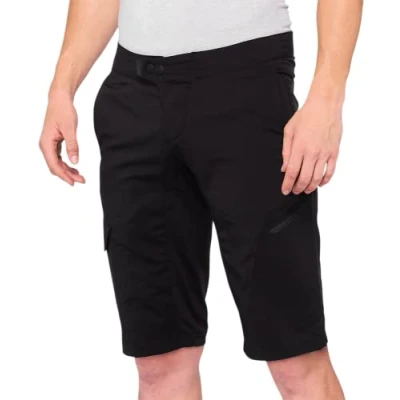 Abbildung von 100% MTB WEAR Unisex Erwachsene Ridecamp, schwarz 28 Shorts, (schwarz),