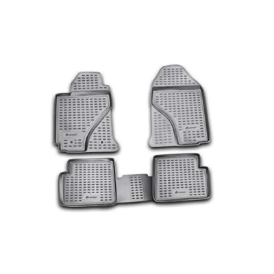 Abbildung von Element Gummimatten Passgenaue Fußmatten Toyota Corolla 06/2002 2007 4tlg