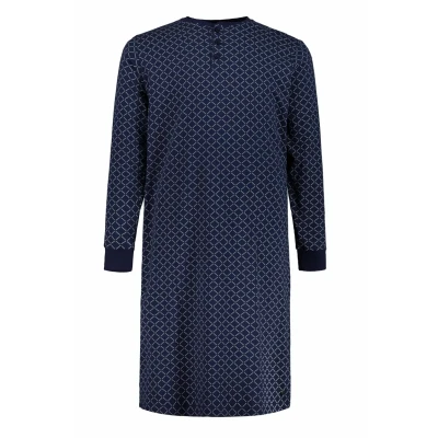 Abbildung von JP 1880 Herren große Größen Übergrößen Menswear L 8XL Nachthemd, Uni, Langarm, bis Gr dunkel Marine 4XL 748638730