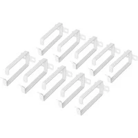 Abbildung von DIGITUS Kabel Führungsbügel 44 x 100 mm 10 Stück Netzwerk Schrank 19 Zoll Management Grau