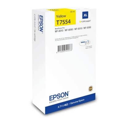 Abbildung von EPSON WF Tinte yellow XL 4000 Seiten 39ml