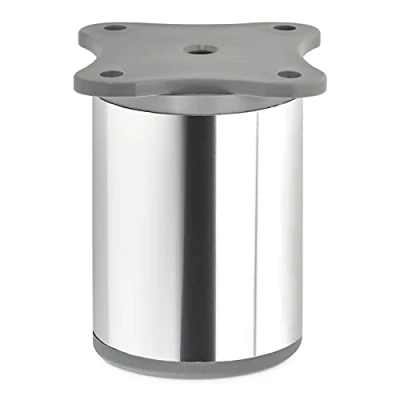 Abbildung von Möbelfuß DAP II Chrom Höhe 60 mm Ø 40 Schrankfuß Stellfuß höhenverstellbar von SO TECH