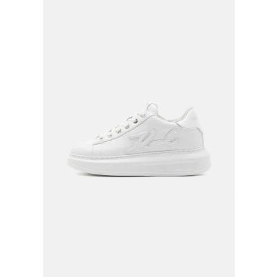 Abbildung von KARL Lagerfeld Kapri Signia Emboss LACE Sneaker low, Damen, Größe: 36, White Schuhe