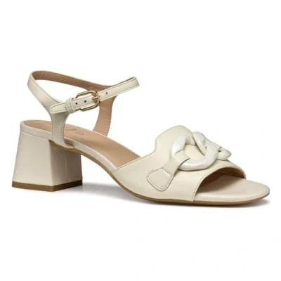 Abbildung von Geox D NEW Eraklia Riemensandalette, Damen, Größe: 39.5, Papyrus Schuhe
