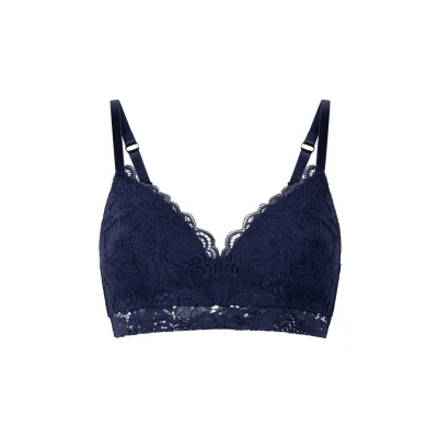 Abbildung von Hunkemöller Gepolsterter bügelloser BH Andrea Blau