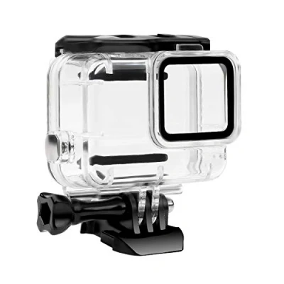Abbildung von FitStill 60M/196FT Wasserdichtes Gehäuse für Go Pro Hero 7 White &amp; Silver, Schützende Unterwasser Tauchgehäuseschale mit Halterungszubehör fürGo Silver Action Kamera