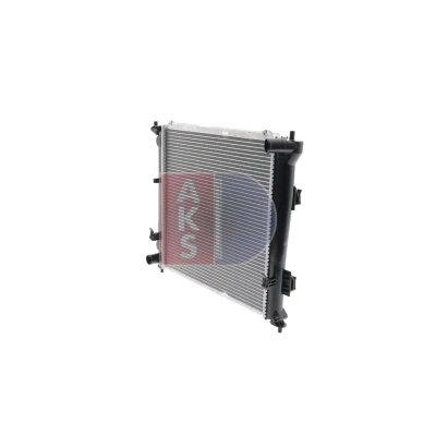 Abbildung von AKS DASIS 560033N Kühler, Motorkühlung Aluminium 450 455 27 Kühlrippen gelötet HYUNDAI: i30 I Schrägheck