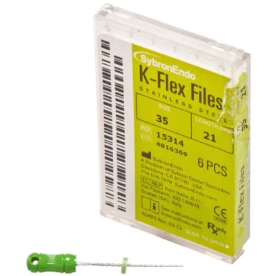 Abbildung von K Flex Feilen 21mm ISO 035 grün 6