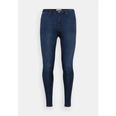 Abbildung von ONLY Carmakoma Carthunder LIFE Jeans Skinny Fit, Damen, Größe: 50x32, Dark blue denim