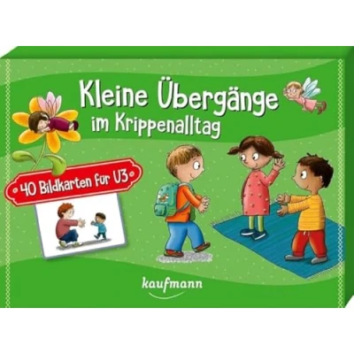Abbildung von Kleine Übergänge im Krippenalltag: 40 Bildkarten für U3 (40 Kindergarten, Kita etc.: Praxis und Spielideen Kinder)