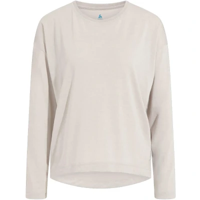 Abbildung von Odlo Damen Kurzarm Laufshirt ACTIVE 365 NATURAL BLEND, folkstone gray melange, XL
