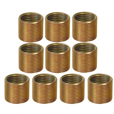 Abbildung von Cyclus Tools Unisex Erwachsene Pedalgewindehülsen 03703444 Pedalgewindehülsen, Gold, Einheitsgröße