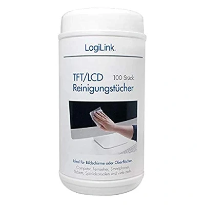 Abbildung von LogiLink RP0003 TFT/LCD/Plasma Reinigungstcher, 100er Spenderdose
