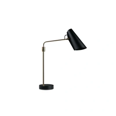 Abbildung von Northern Birdy Swing Tischleuchte schwarz/messing