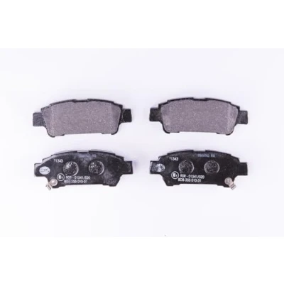 Abbildung von HELLA 8DB 355 010 311 Bremsbelagsatz mit akustischer Verschleißwarnung TOYOTA: Previa / Estima II, Avensis Verso, Sienna II