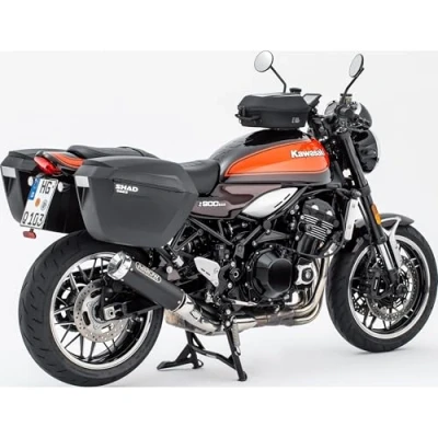 Abbildung von SHAD D0b23100 gepäck seitenkoffer für Motorrad sh23, Schwarz