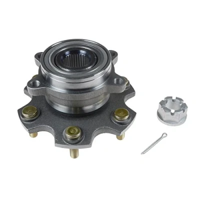 Abbildung von BLUE PRINT ADC48328 Radlagersatz Hinterachse mit Anbaumaterial Radlager in Radnabe integriert, Radnabe, ABS Sensorring 91 Kegelrollenlager