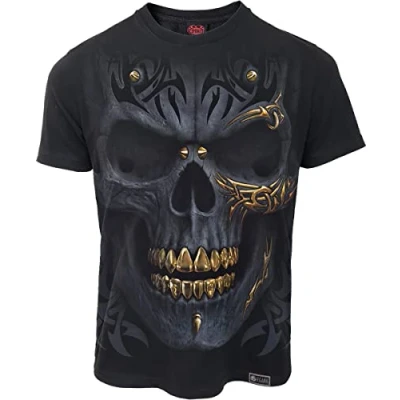 Abbildung von Spiral Herren M153 T Shirts Shirt, Schwarz, XXL