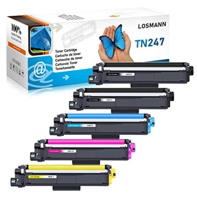 Abbildung von LOSMANN 5X Toner Kompatibel für Brother TN 247 243 MFC L3770CDW L3750CDW HL L3230CDW L3210CW L3710CW DCP L3550CDW L3730CDN L3510CDW L3270CDW L3517CDW