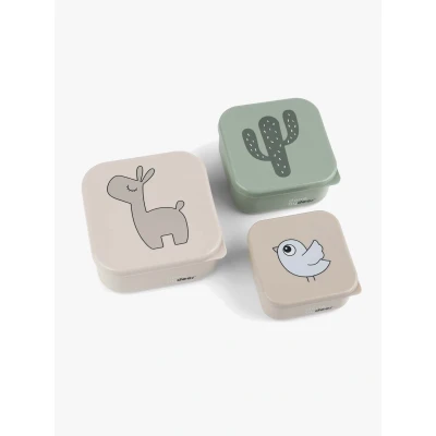 Abbildung von Done By Deer Snackbox Lalee 3 pack, Sand Mix