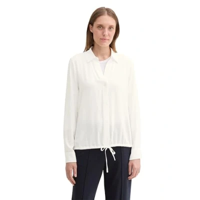 Abbildung von TOM TAILOR Langarmbluse Bluse mit Kordelzug