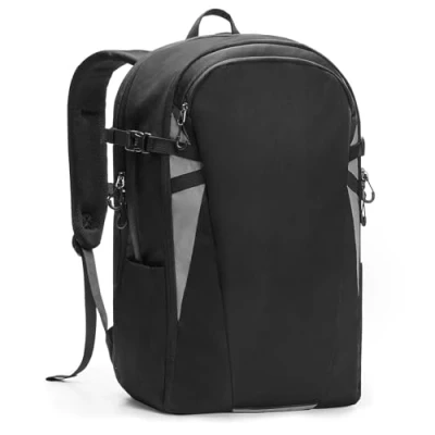 Abbildung von Inateck 38,5L Leichter Reiserucksack, TSA Freundlich Handgepäck Rucksack Herren für 15,6 17 Zoll Laptop, Groß Travel Backpack Business Reise, Schwarz
