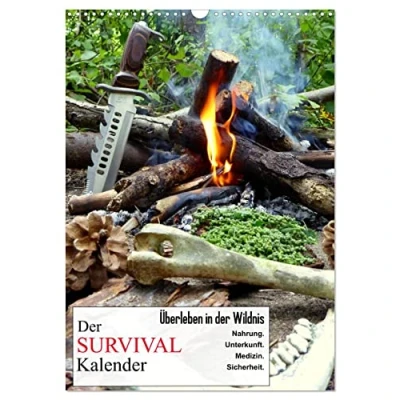 Abbildung von Der Survival Kalender (Wandkalender 2025 DIN A3 hoch), CALVENDO Monatskalender