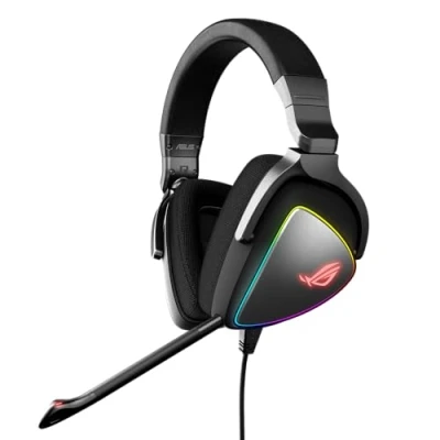 Abbildung von Asus ROG Delta Gaming Headset (Schwarz, USB Type C, Aura Sync, ESS Quad DAC)