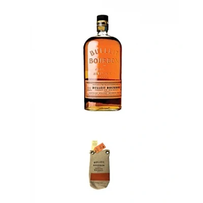Abbildung von Bulleit Bourbon Frontier Whiskey 0,7 Liter + Jute Beutel