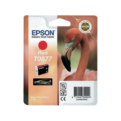 Abbildung von Epson T0877 (C13T08774010) Druckerpatrone Rot