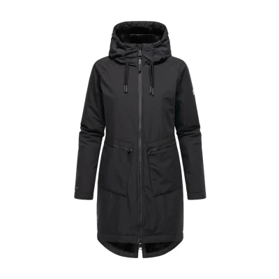 Abbildung von Ragwear Belinka Regenjacke / wasserabweisende Jacke, Damen, Größe: Small, Black