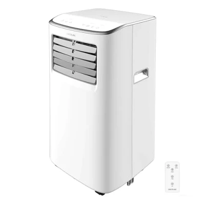 Abbildung von Cecotec Tragbare Klimaanlage mit Fernbedienung und WiFi Forceclima 7500 Soundless verbunden. 7000 BTU, Touch Control LED Bildschirm, Timer, Abdeckung von bis zu 20 m2