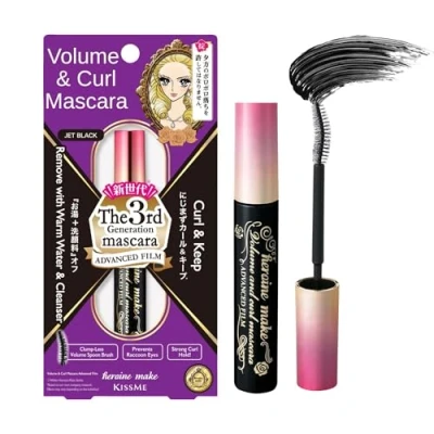 Abbildung von Heroine Make Volume &amp; Curl Mascara Advanced Film 01 Jet Black
