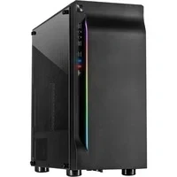Abbildung von Inter Tech A 3411 Creek RGB Schwarz Tempered Glass Seitenfenster