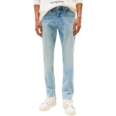 Abbildung von Tommy Jeans Scanton Slim Fit, Herren, Größe: 33x32, Denim light
