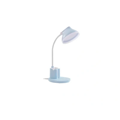 Abbildung von Lindby LED Tischleuchte Zephyra, blau, CCT, dimmbar