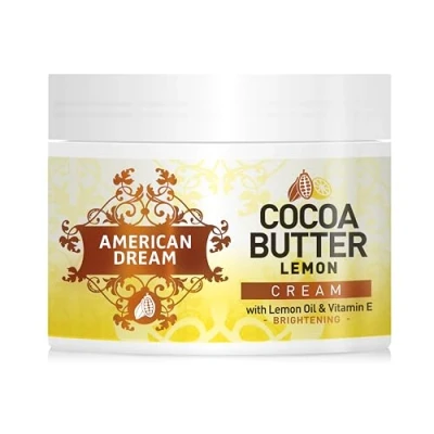 Abbildung von American Dream Kakaobutter Zitronenaufhellungscreme mit Zitronenöl und Vitamin E 500ml