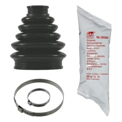 Abbildung von FEBI BILSTEIN 17821 Achsmanschette Vorderachse, radseitig Thermoplast PEUGEOT: 307 CC, 206 Schrägheck, 306 Schrägheck