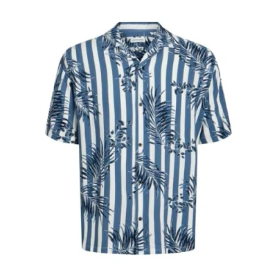 Abbildung von JACK&amp;JONES Herren JJJEFF Resort AOP Shirt SS Hemd, Oil Green, XL