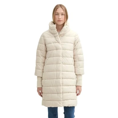Abbildung von TOM Tailor Wintermantel, Damen, Größe: Small, Dusty beige