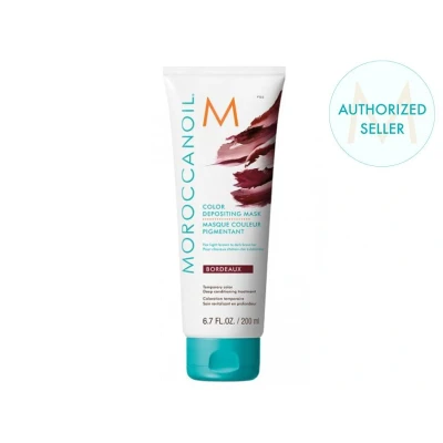 Abbildung von Moroccanoil Maske Color Depositing Mask Bordeaux