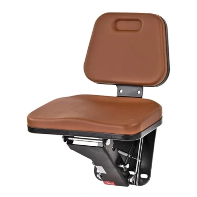 Abbildung von DEMA Traktor Schlepper Notsitz Sitz Traktorsitz STP 100JD braun mit Klappmechanismus