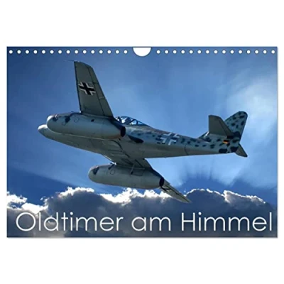 Abbildung von Oldtimer am Himmel (Wandkalender 2025 DIN A4 quer), CALVENDO Monatskalender