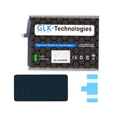 Abbildung von High Power Ersatzakku kompatibel mit Huawei Mate 9 Akku GLK Technologies Battery accu 4100mAh inkl. 2X Klebebandsätze NUE