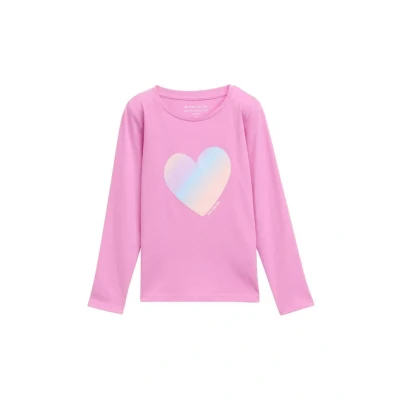 Abbildung von TOM Tailor Langarmshirt für Kinder, Größe: 92/98, Flashy mauve
