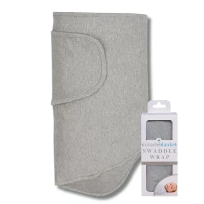 Abbildung von Miracle Blanket Wickeltuch, einfarbig.