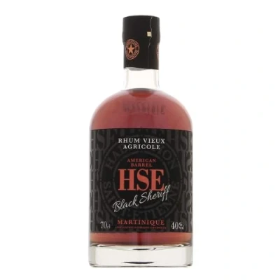 Abbildung von HSE Black Sheriff Rhum Vieux Agricole 40 70cL