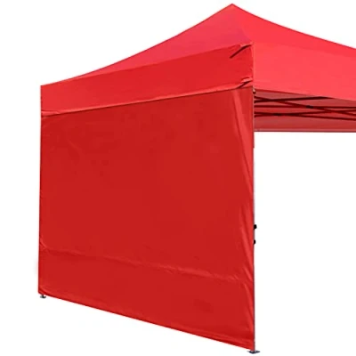 Abbildung von ABCCANOPY Seitenwand/Seitenteile für 3x3m pavillon,3x6m pavillon,partyzelt,festzeltWasserabweisendohne Fenster,Rot