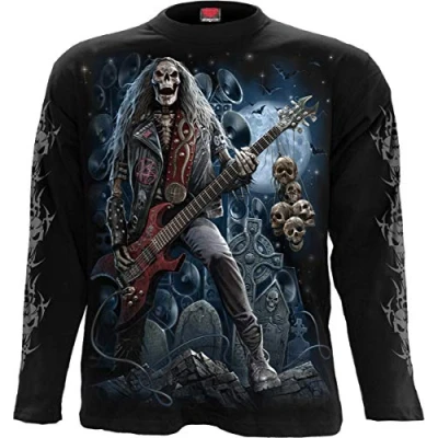 Abbildung von Spiral Grim Rocker Langarmshirt Schwarz XXL