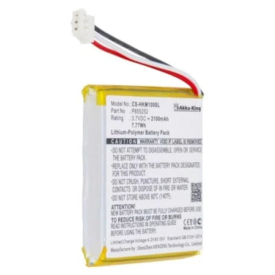 Abbildung von Akku kompatibel mit Harman Kardon P655252 Li Polymer 2100mAh für Esquire Mini